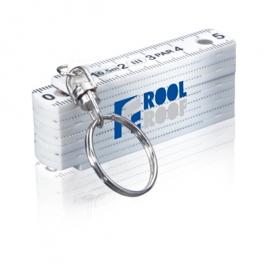 Logo trade promotional giveaway photo of: Mini folding rule