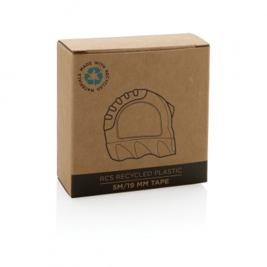 Logotrade promotional item picture of: RCS recycled plastic 5M/19 mm tape