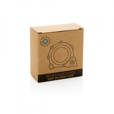 Logo trade corporate gifts image of: RCS recycled plastic Grip 5M/19mm tape