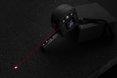 Logo trade business gift photo of: Gear X measuring 5M tape with 30M laser