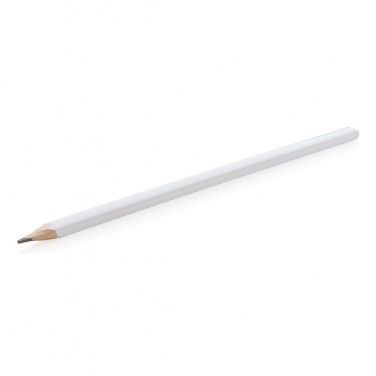 Logo trade promotional items picture of: 25cm wooden carpenter pencil