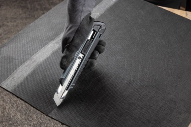 Logo trade promotional gift photo of: Refillable RCS rplastic heavy duty snap-off knife soft grip