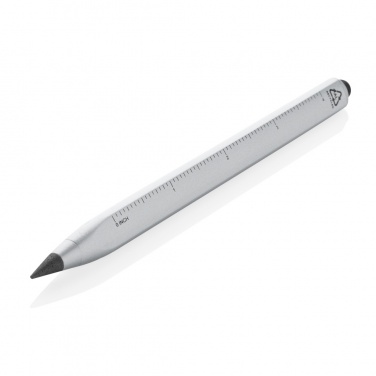 Logo trade promotional merchandise image of: Eon RCS recycled aluminum infinity multitasking pen