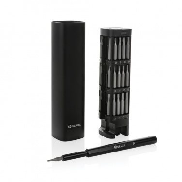 Logotrade promotional merchandise picture of: Gear X RCS recycled aluminum precision screwdriver set 46 pc