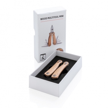 Logotrade promotional giveaways photo of: Wood multitool mini