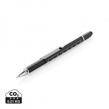 Logo trade promotional products picture of: 5-in-1 aluminium toolpen
