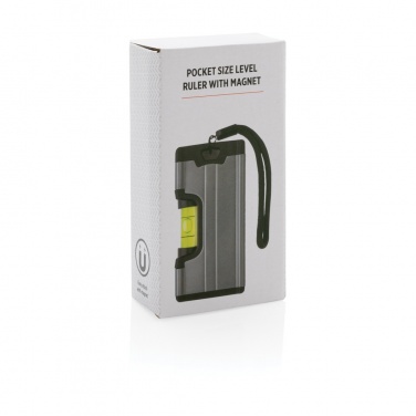 Logotrade promotional merchandise photo of: Pocket size level ruler with magnet