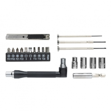 Logotrade corporate gift image of: Carvine 21 pcs bamboo tool set