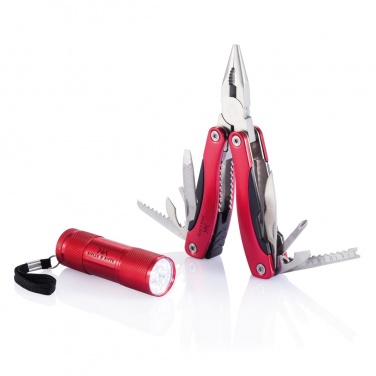 Logo trade corporate gifts picture of: Multitool and torch set