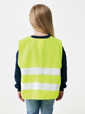 Logotrade promotional gift picture of: GRS recycled PET high-visibility safety vest 3-6 years