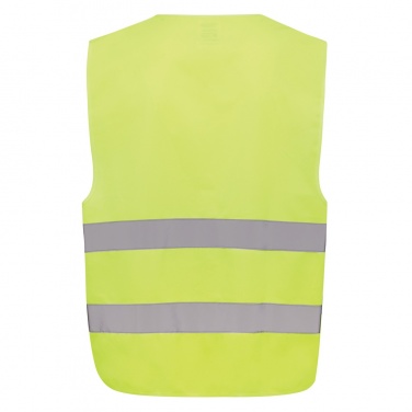Logotrade promotional item image of: GRS recycled PET high-visibility safety vest