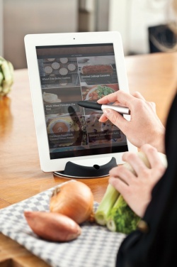 Logotrade advertising product image of: Chef tablet stand with touchpen