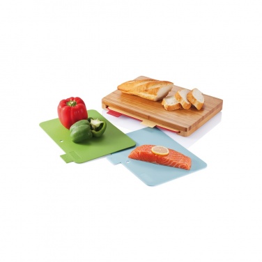 Logotrade corporate gift image of: Cutting board with 4pcs hygienic boards