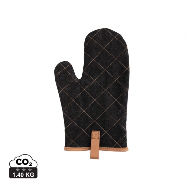 Logo trade advertising products image of: Deluxe canvas oven mitt