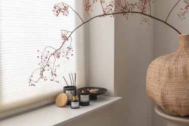 Logo trade promotional items picture of: Ukiyo small scented candle in glass