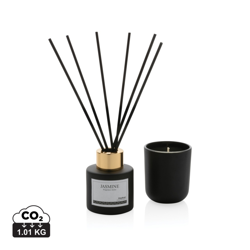 Logotrade promotional giveaway picture of: Ukiyo candle and fragrance sticks gift set