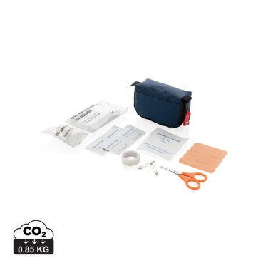 Logo trade business gifts image of: First aid set in pouch
