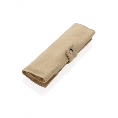 Logo trade promotional giveaway photo of: Reusable bamboo travel cutlery set