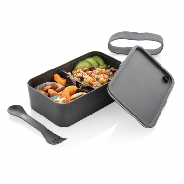 Logo trade promotional products picture of: PP lunchbox with spork
