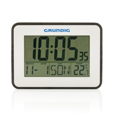 Logo trade advertising products picture of: Grundig weatherstation alarm and calendar