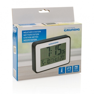 Logotrade business gifts photo of: Grundig weatherstation alarm and calendar