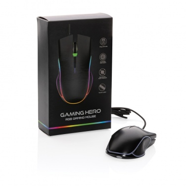 Logo trade promotional gifts picture of: RGB gaming mouse