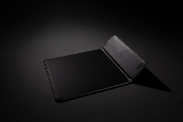 Logotrade promotional gift picture of: Swiss Peak RCS recycled PU 10W wireless charging mousepad