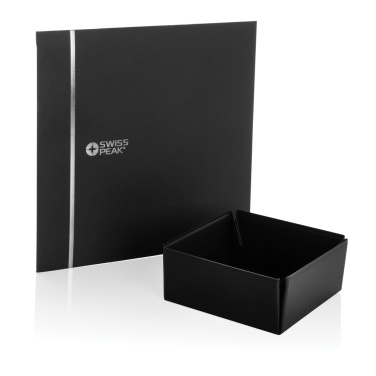 Logo trade business gifts image of: Swiss Peak RCS recycled PU foldable magnetic storage tray