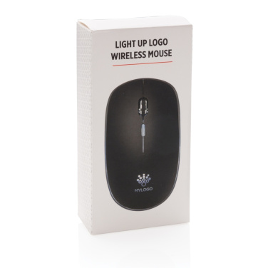 Logotrade promotional items photo of: Light up logo wireless mouse