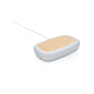 Logotrade promotional item image of: Rena UV-C steriliser box with 5W wireless charger