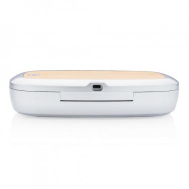 Logo trade promotional merchandise picture of: Rena UV-C steriliser box with 5W wireless charger