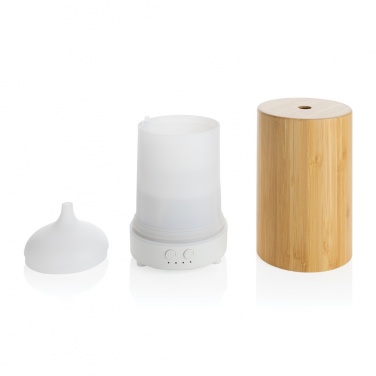Logo trade promotional merchandise photo of: RCS recycled plastic and bamboo aroma diffuser