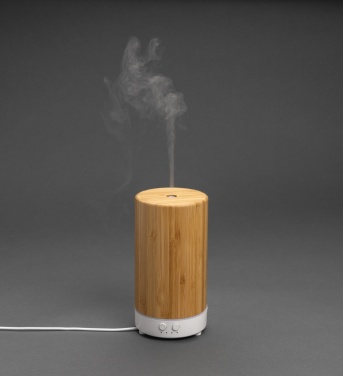 Logotrade corporate gift image of: RCS recycled plastic and bamboo aroma diffuser