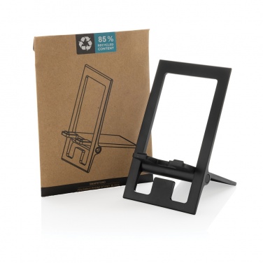 Logotrade advertising product image of: SnapStand RCS recycled plastic foldable phone stand