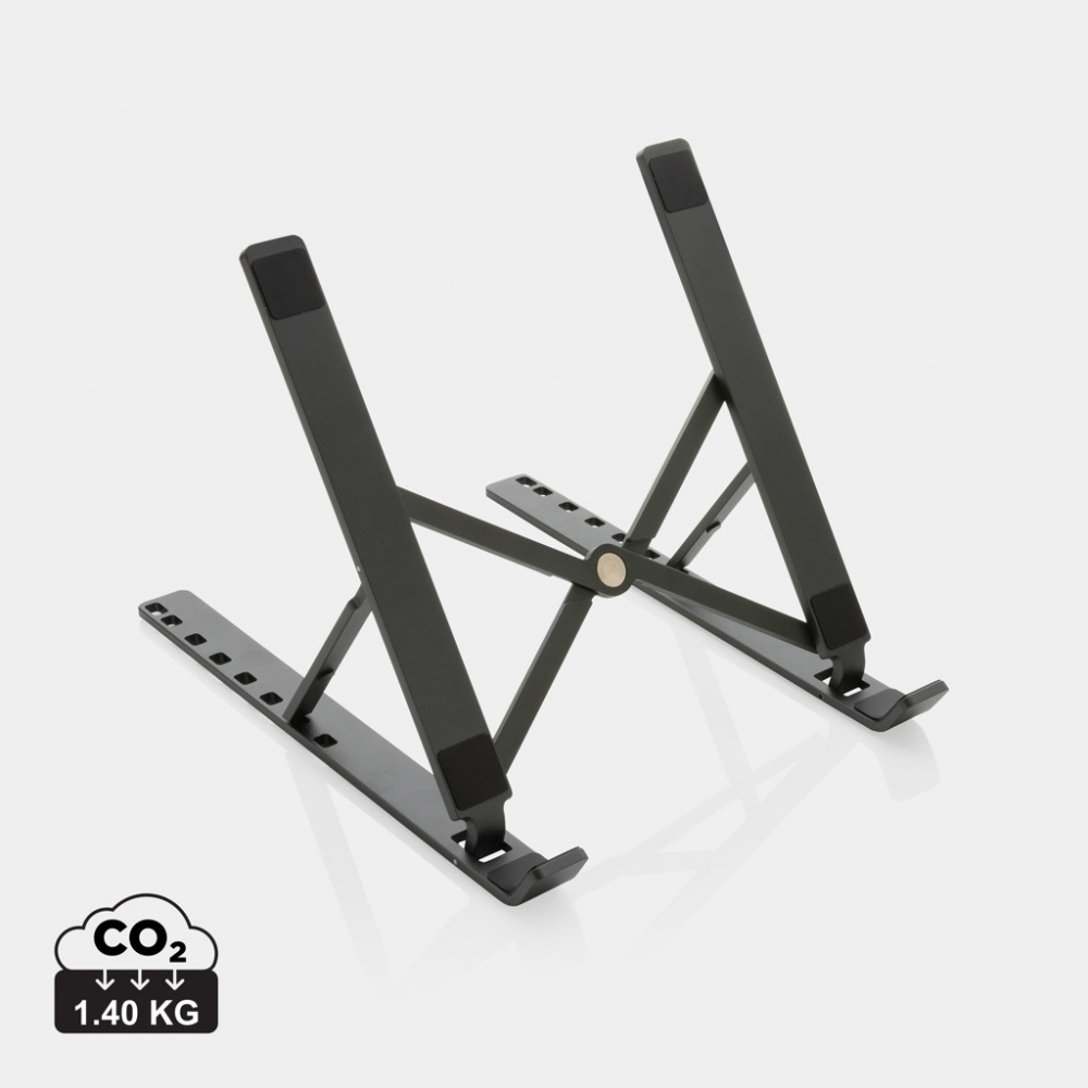 Logotrade promotional item image of: Terra RCS recycled aluminium universal laptop/tablet stand