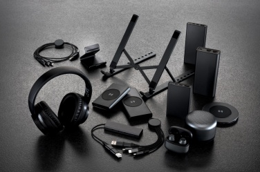 Logotrade promotional gift image of: Terra RCS recycled aluminium tablet & phone stand