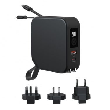 Logotrade promotional giveaway image of: Urban Vitamin Saratoga 5 in 1 universal charger