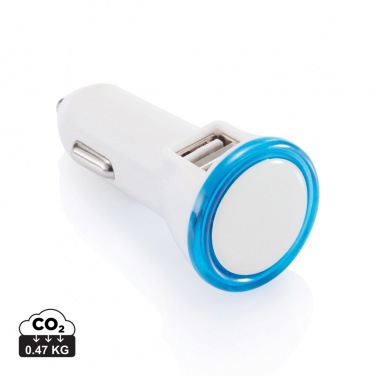 Logotrade promotional items photo of: Powerful dual port car charger