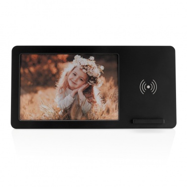 Logotrade promotional gift image of: 5W Wireless charger and photo frame