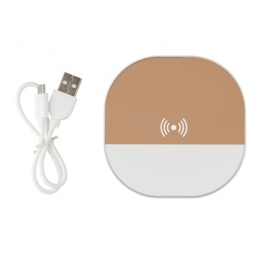 Logotrade promotional merchandise image of: Aria 5W Wireless Charging Digital Clock