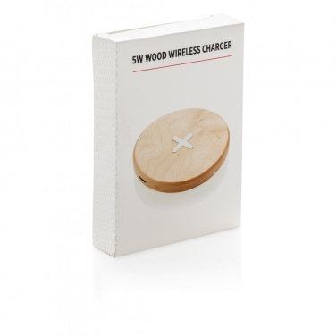 Logotrade promotional merchandise picture of: 5W wood wireless charger