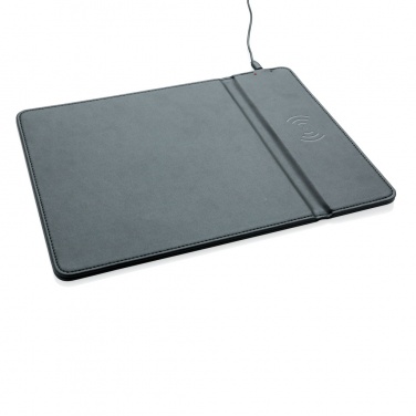 Logo trade promotional items picture of: Mousepad with 5W wireless charging