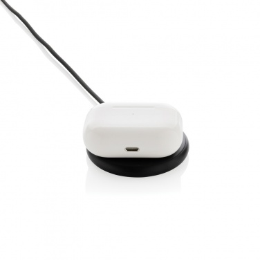 Logo trade promotional gifts image of: Magnapad 15W RCS rplastic magnetic 3 in 1 charging pad