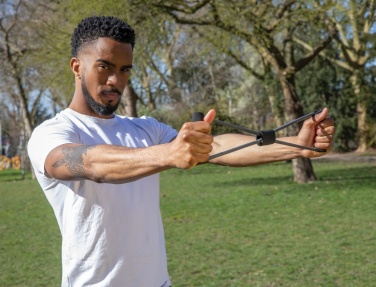 Logo trade promotional merchandise image of: Fitness 8 shape exercise band in pouch