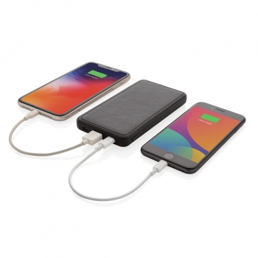 Logotrade promotional merchandise picture of: Tusca 10.000 mAh PU powerbank