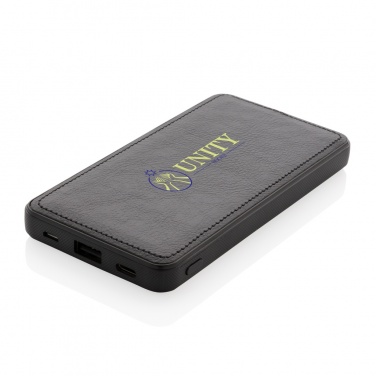 Logo trade promotional item photo of: Tusca 10.000 mAh PU powerbank
