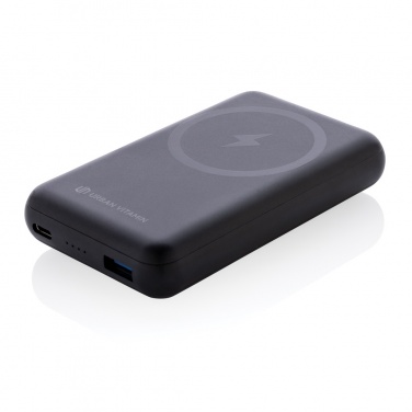 Logo trade promotional gifts image of: Urban Vitamin Sonoma RCS rplastic 10.000mah powerbank
