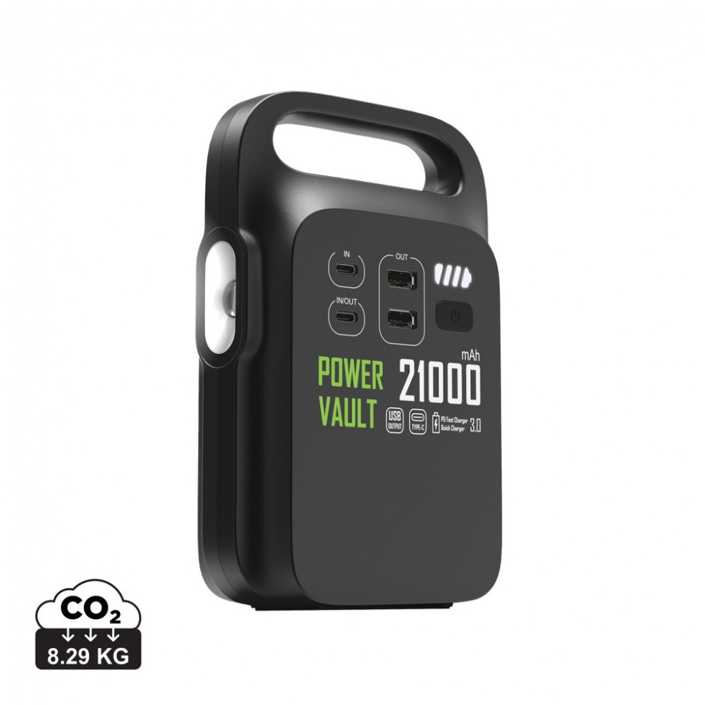 Logotrade promotional giveaways photo of: Power Vault RCS rplastic 21000 mAh portable power station
