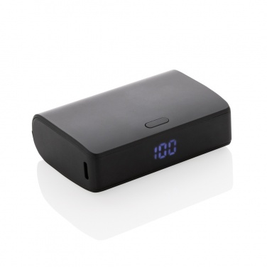 Logo trade promotional gift photo of: FlashCharge RCS rplastic 10000 mah fast charge powerbank