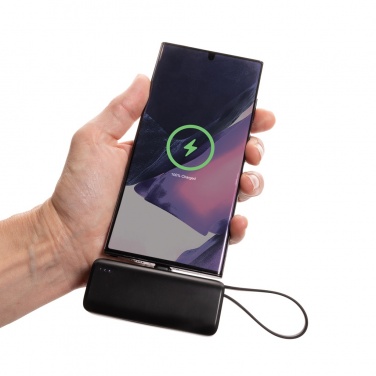 Logotrade promotional gift picture of: Powerlink RCS rplastic 3000 mah powerbank USB C connector